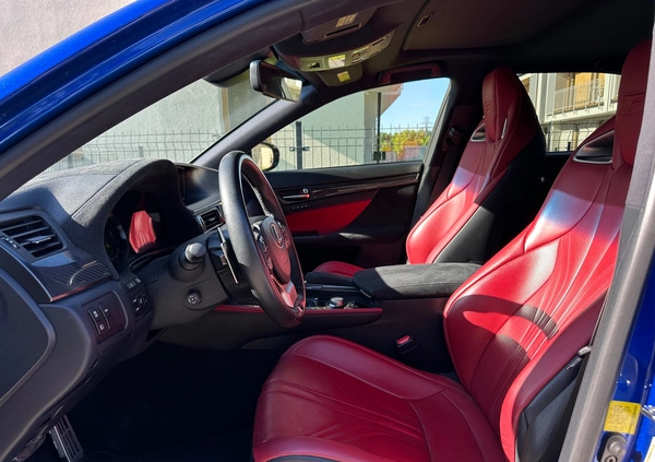 Lexus GS cena 349000 przebieg: 69000, rok produkcji 2016 z Biała małe 106